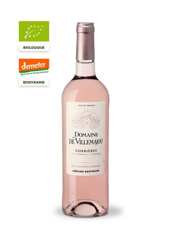 Domaine de Villemajou rosé 2023 75cl AOP Corbières 3