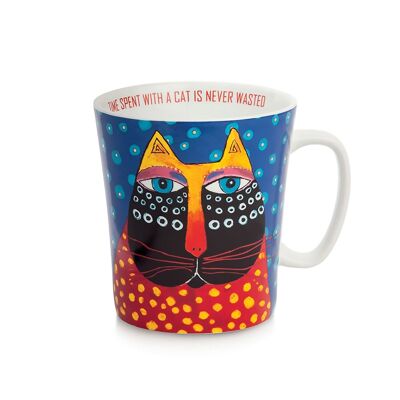 Tasse / Becher "Fantastic Felines" blau