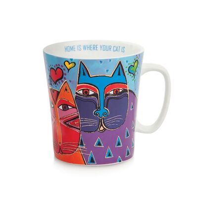 Tazza/mug "Fantastic Felines" viola