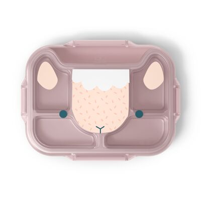 MB Wonder - Rose Mouton - Lunchbox-Tablett für Kinder - 1L