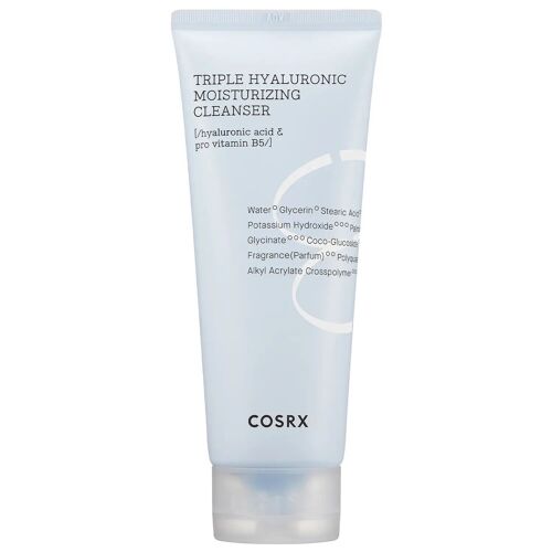Cosrx - Hydrium Triple Hyaluronic Moisture Cleanser - Cleansing Foam with Hyaluronic Acid - 150ml