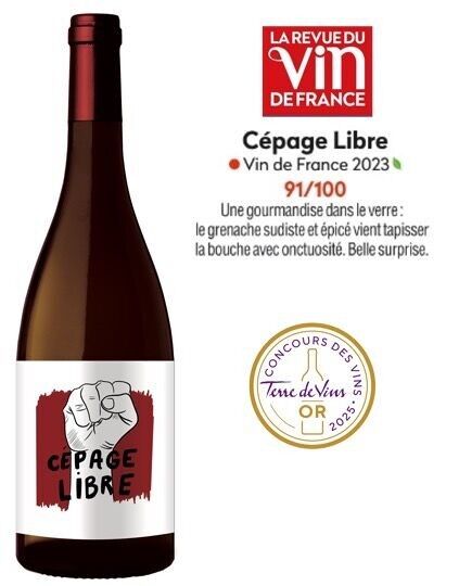 Variedad de uva roja orgánica libre