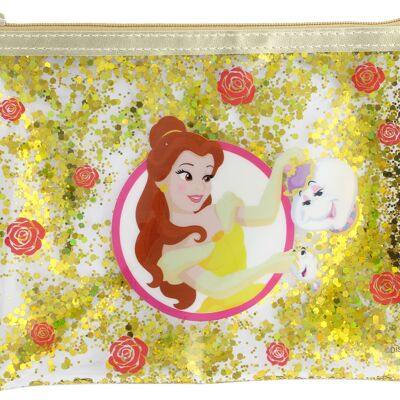 Disney Princess - Bella Glitter Toiletry Bag / Case