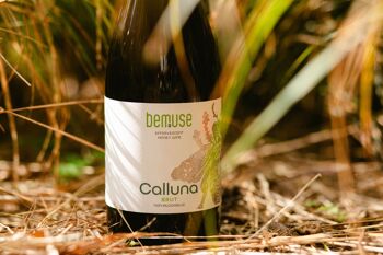 Vin mousseux sans alcool à faible teneur en sucre, ingrédients naturels à base de miel -Bemuse Calluna Brut 2