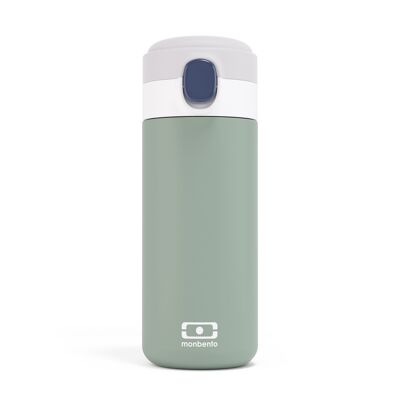 MB Pop - Natural Green - Insulated bottle with pouring spout - 360ml