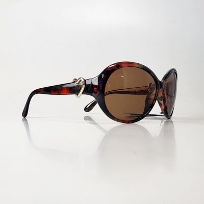 Vier Farben Sortiment Kost Sonnenbrille mit Herz auf den Beinen S9467