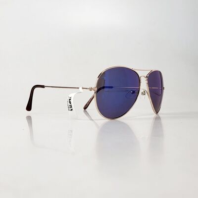 TopTen Pilotensonnenbrille mit blauen Gläsern SG130024BLUE