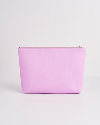 Pochette en coton rose carlin Catherine Rowe Pet Portraits 3