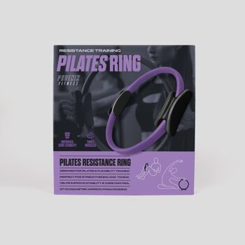 Anneau de Pilates violet Phoenix Fitness 1