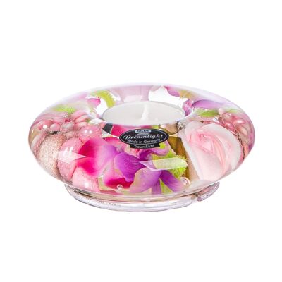 Candeliere Tealight Ufo Mini Pink Love H.4 cm