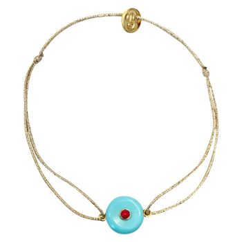 Bracelet turquoise Patmos (BCA51) 3