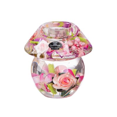 Candeliere Tealight Noblesse Pink Love H.11 cm