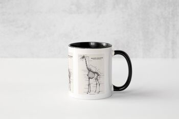 Mug Anatomie de la girafe 1