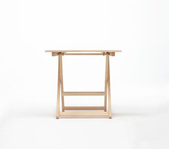 TABLE PLIANTE ANNÉES 60 L NATUREL 3