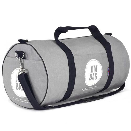 Grey Holdall Bag