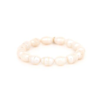 MOONLIGHT  bracelet extensible simple perle 1