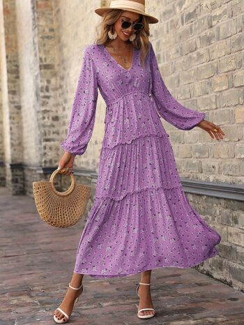 Robe violette-CMG 22WDJK9637 PURPLE 4