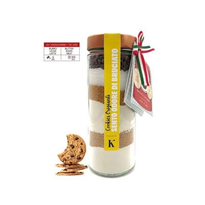 JE SENT LA PRÉPARATION DE BISCUITS BRÛLÉS DANS UN POT