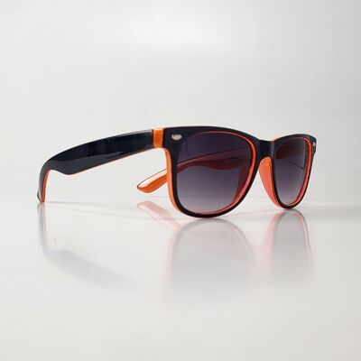 Schwarz/orange TopTen Wayfarer-Sonnenbrille SG14035WFORANGE