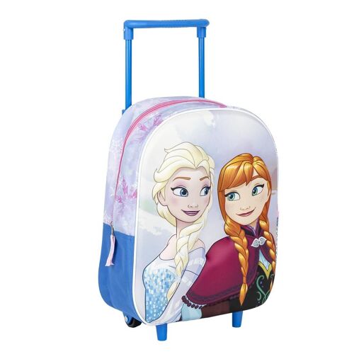 MOCHILA INFANTIL TROLLEY 3D FROZEN - 2100005118