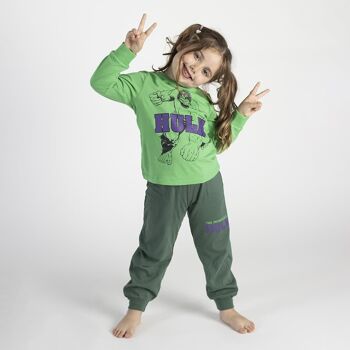 PYJAMA LONG EN JERSEY UNIQUE AVENGERS HULK - 2900001624 4