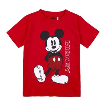 T-SHIRT COURT EN JERSEY SIMPLE MICKEY - 2900001417 1