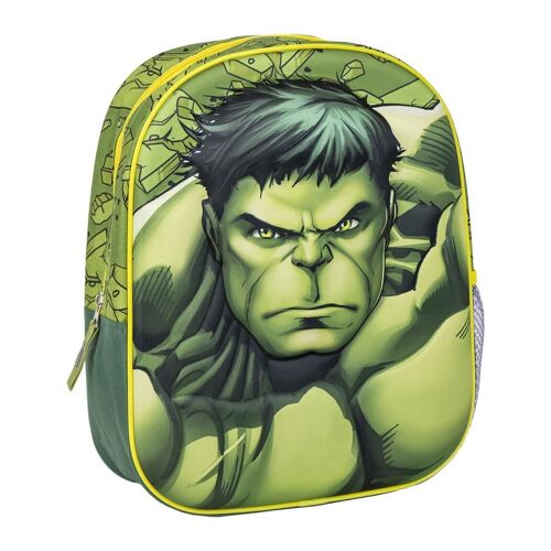 MOCHILA INFANTIL 3D AVENGERS HULK - 2100005109