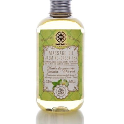 Saules Fabrika Aceite de Masaje Jazmín-Té Verde 200 ml