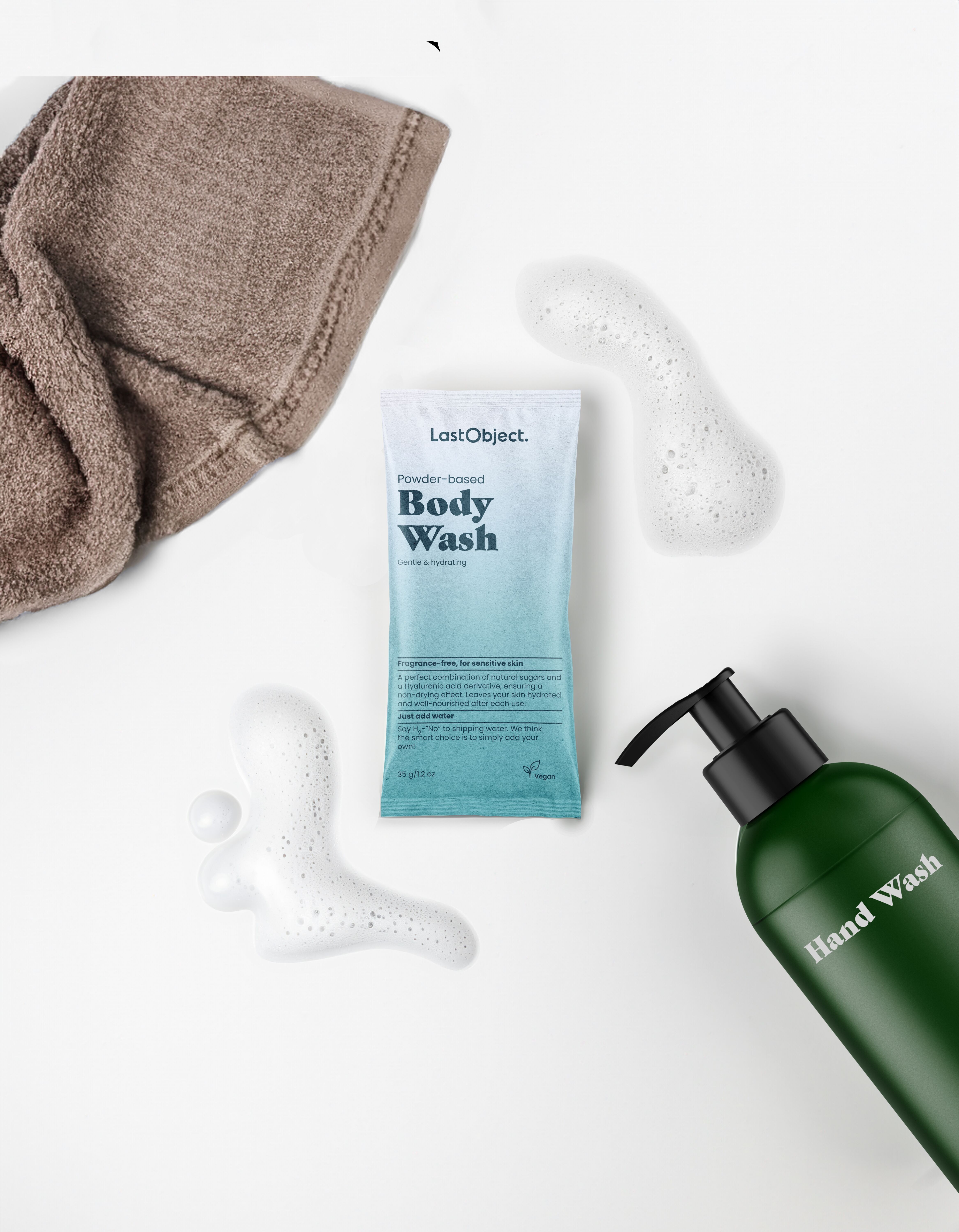 Duschgel-Starterset – Reduzieren Sie Einwegplastik