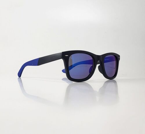 Rubber blue TopTen wayfarer sunglasses SG14007UBLUE