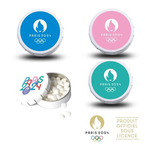 Bonbons à la menthe logo Paris 2024