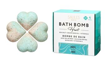 BOMBES DE BAIN COFFRET COEUR 360g - 20 Variations 12