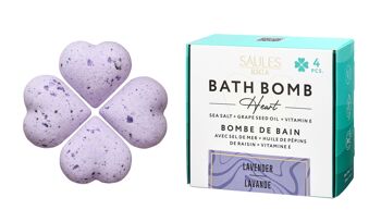 BOMBES DE BAIN COFFRET COEUR 360g - 20 Variations 18