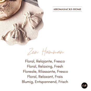 Accueil Désodorisant_ZEN HAMMAN_Sachet de perles aromatiques pour placards et tiroirs 2