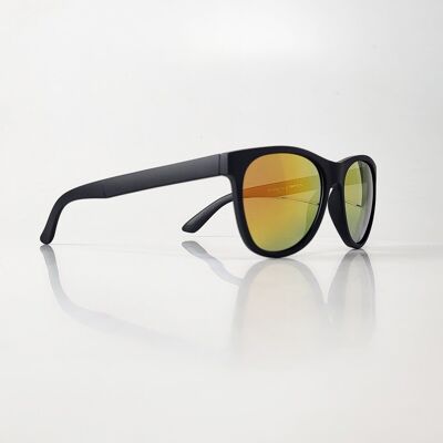 Schwarze TopTen Sonnenbrille mit verspiegelten Gläsern SG14036BLK