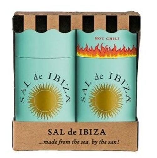 PACK REGALO GRANITO PURO & CHILI (Sal de Ibiza)