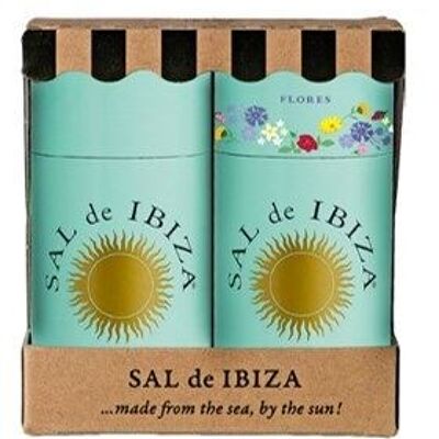 CONFEZIONE REGALO PURO GRANITO E FIORI (Sal de Ibiza)