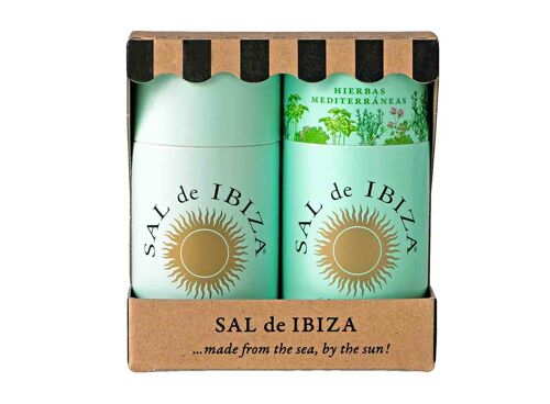 PACK REGALO GRANITO PURO & HIERBAS (Sal de Ibiza)