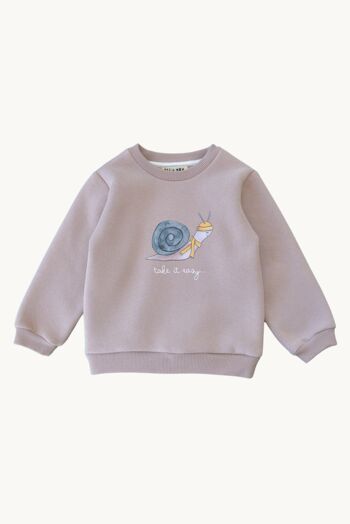 VALENTIN Sweatshirt - Snail 1