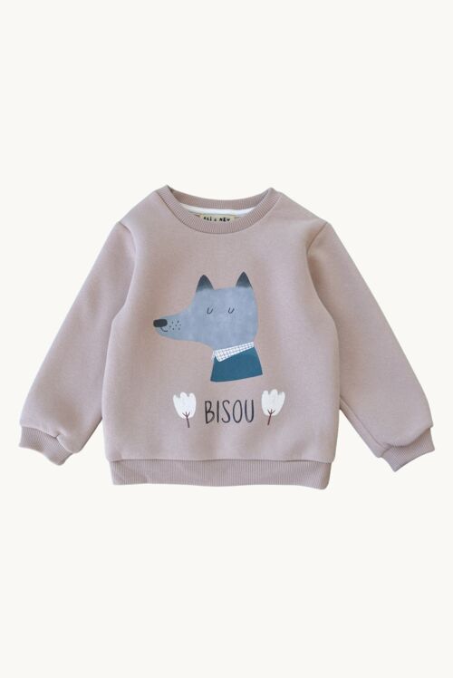 VALENTIN Sweatshirt - Wolf