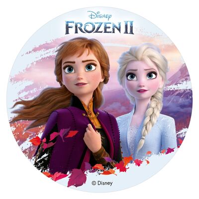 DISCHI CIALDA PER TORTE FROZEN II Ø 20CM