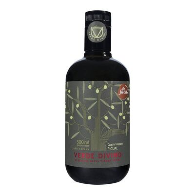 Aceite de Oliva Virgen Extra Arbequina Cosecha Temprana, Verde Divino