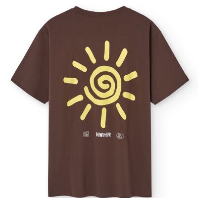 Camiseta Soleil Marron