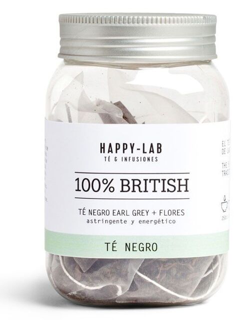 Happy-Lab – 100% BRITISH – Bote 14 pirámides biodegradables