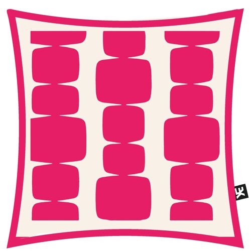 Cushion cover ARNAGE MAGENTA | 50x50 | soft velvet