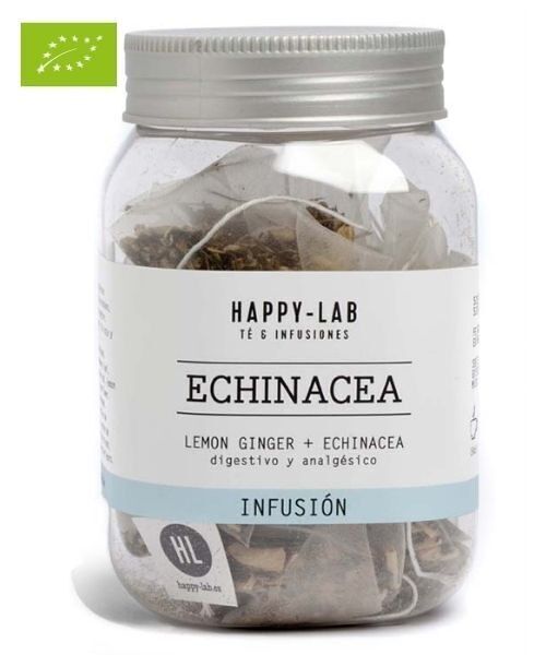 Happy-Lab – ECHINACEA – Bote 14 pirámides biodegradables