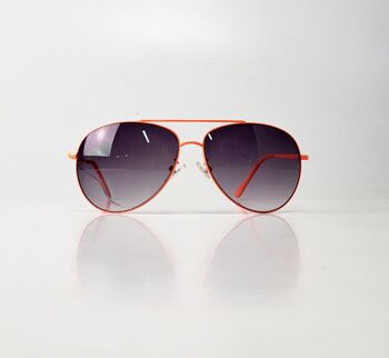 Lunettes de soleil aviateur TopTen orange fluo SG14027UORANGE 2