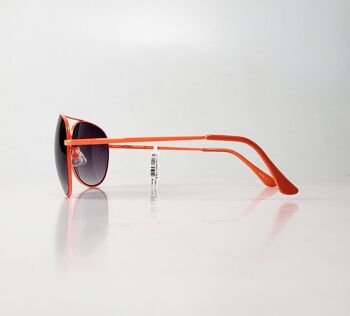 Lunettes de soleil aviateur TopTen orange fluo SG14027UORANGE 3