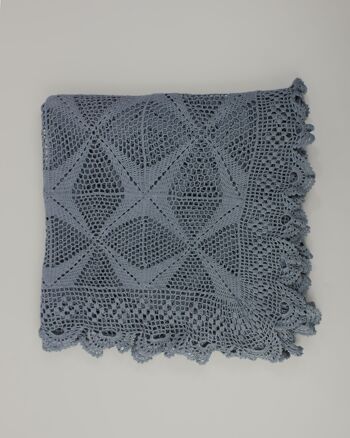 Dessus de lit en crochet vintage - 1930 - horizon 2