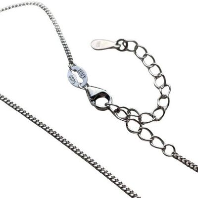 Catena cubana in argento - argento sterling 925